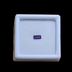 NEW AA African Amethyst Baguette Loose Gemstone .49 ctw